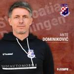 Ante Dominiković trener Croatije Reutlingen