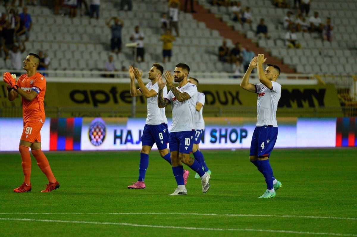 PRETKOLO KONFERENCIJSKE LIGE: Pogocima Marina Ljubičića Hajduk na Poljudu savladao Tobol s 2:0