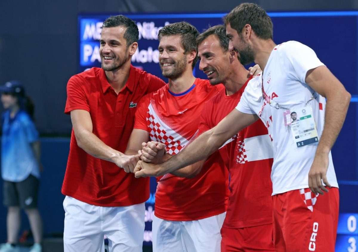 (FOTO) HRVATSKO FINALE U TOKIJU: Nikola Mektić i Mate Pavić u finalu protiv Ivana Dodiga i Marina Čilića