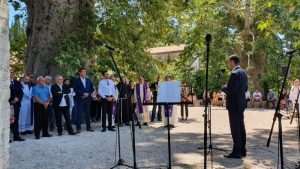 (VIDEO) TRSTENO KOD DUBROVNIKA: Odana počast za 36 imotskih branitelja poginulih u obrani Dubrovnika