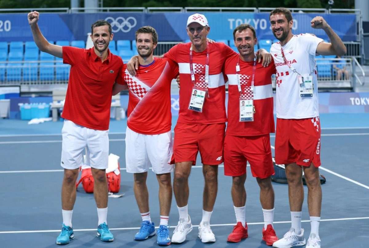 (FOTO) HRVATSKO FINALE U TOKIJU: Nikola Mektić i Mate Pavić u finalu protiv Ivana Dodiga i Marina Čilića
