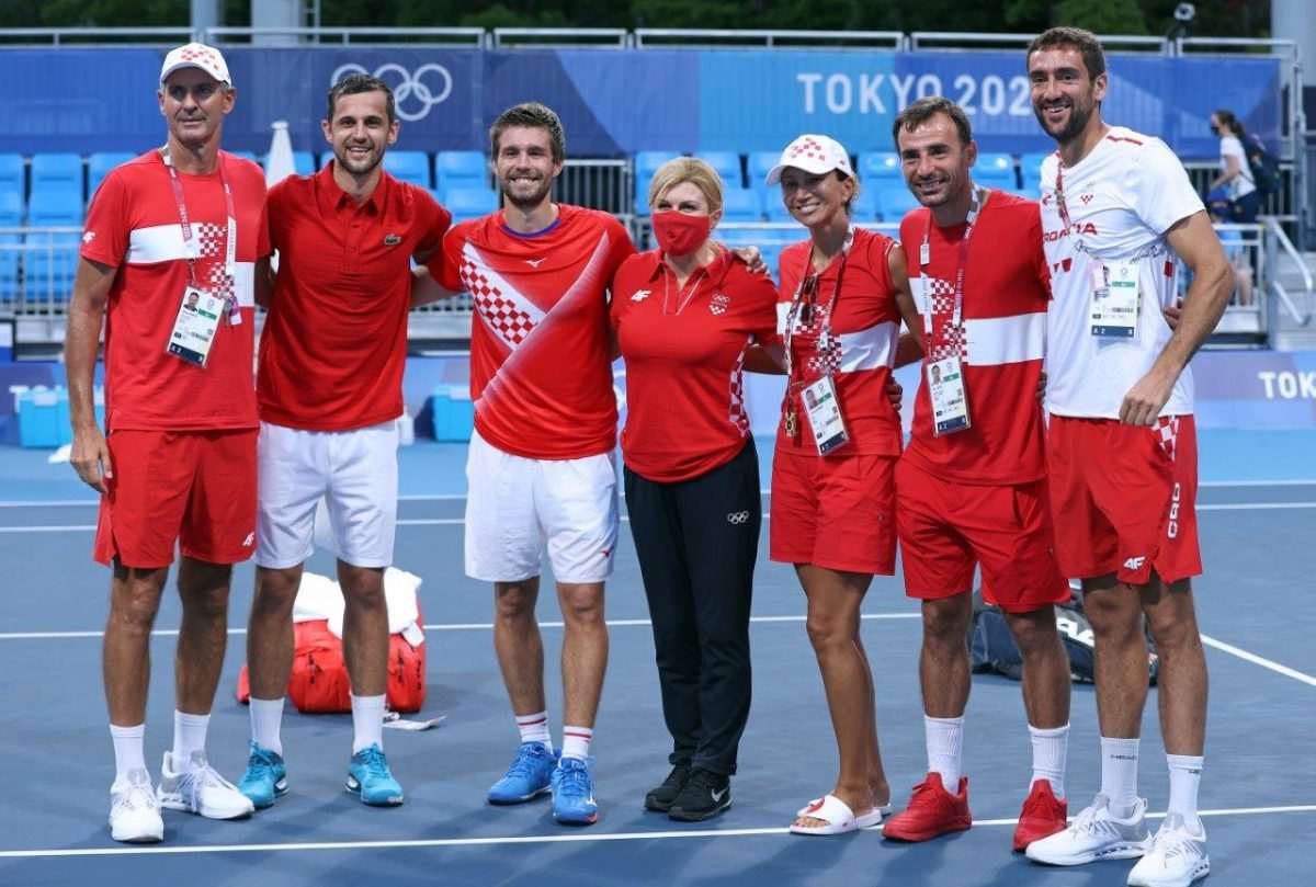 (FOTO) HRVATSKO FINALE U TOKIJU: Nikola Mektić i Mate Pavić u finalu protiv Ivana Dodiga i Marina Čilića