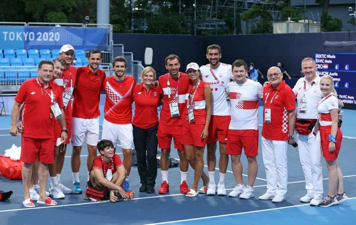 (FOTO) HRVATSKO FINALE U TOKIJU: Nikola Mektić i Mate Pavić u finalu protiv Ivana Dodiga i Marina Čilića
