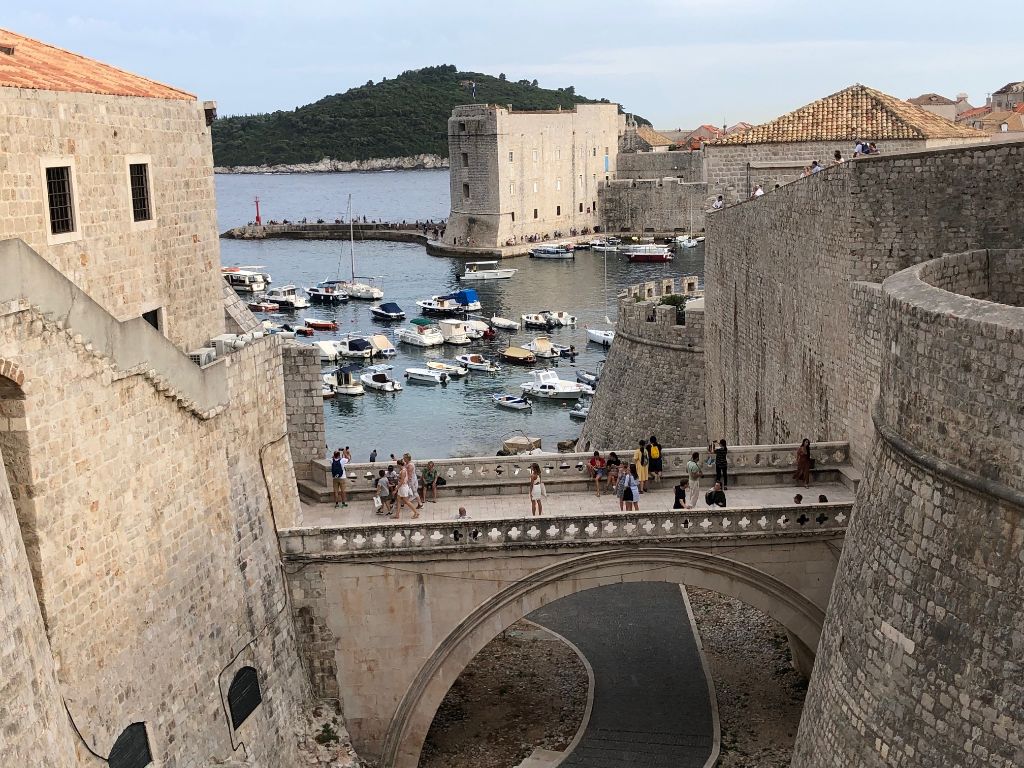 Dubrovnik most s Ploca Sv.Ivan