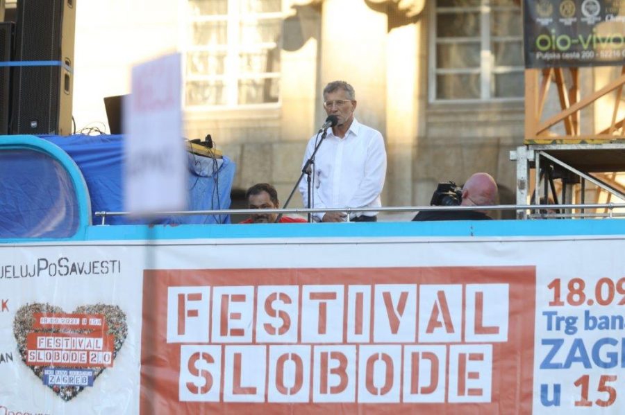 Festival slobode u Zagreb 1