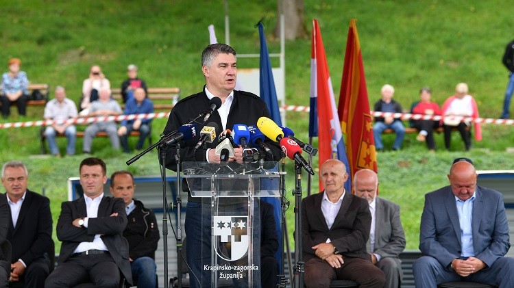 Milanović na svečanom postrojavanju ratnih veterana 103. brigade
