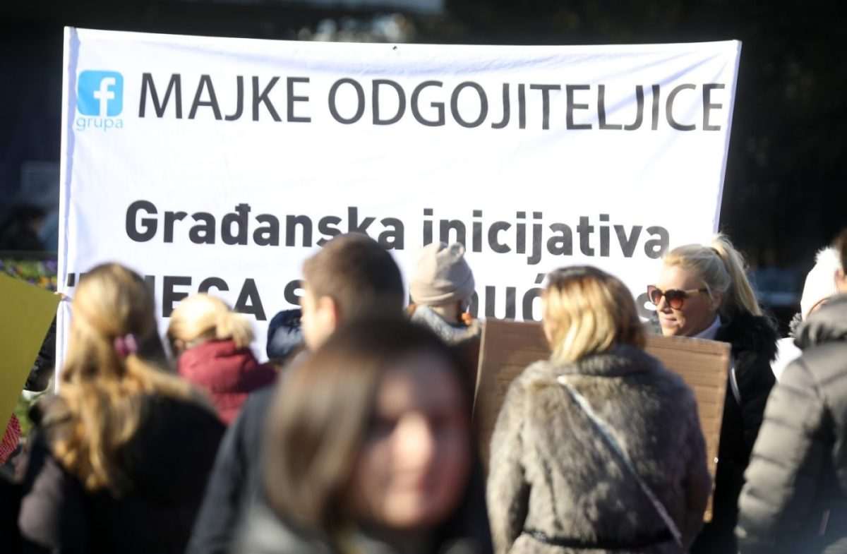 prosvjed zagreb