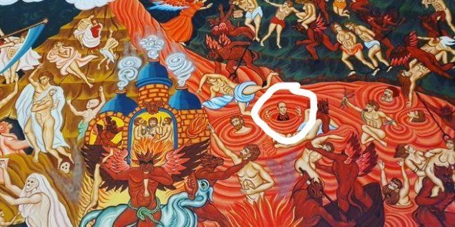 NAKON ŠTO SE DOZNALO: Kontroverzna freska u pravoslavnoj crkvi u Vojvodini  s likom Alojzija Stepinca u paklu prebojana u bijelo - Fenix Magazin