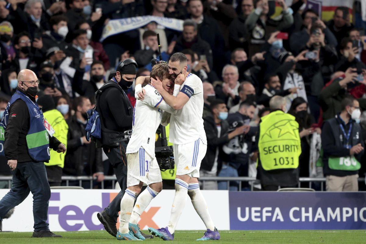 modric - karim benzema