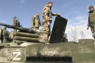 zarobljeni ruski tenk