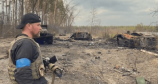 ukrajinski vojnik tenkovi bojno polje