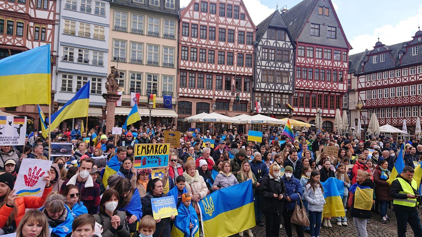 ukrajinci frankfurt prosvjed 2 4