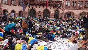 ukrajinci frankfurt prosvjed