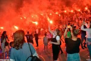 MOSTAR: Spektakularan koncert, baklje i vatromet na proslavi Lipanjskih zora