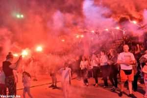 MOSTAR: Spektakularan koncert, baklje i vatromet na proslavi Lipanjskih zora