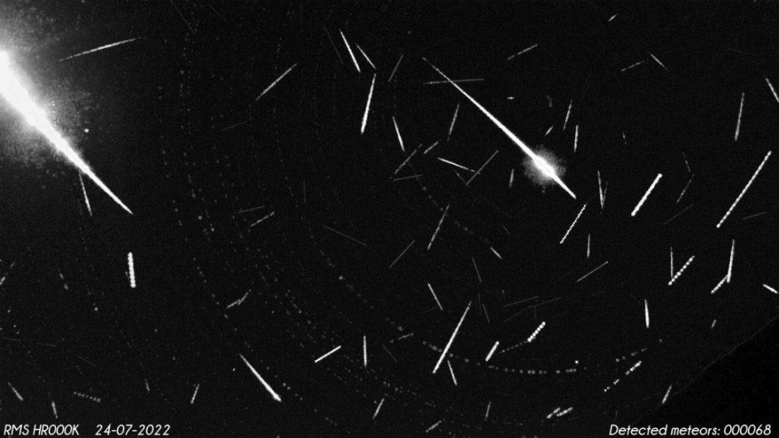 Sjajni meteor, koji je u subotu naveèer osvijetlio nebo iznad Hrvatske, nije neuobičajena pojava, a putanja je bila paralelna s obalom srednje Dalmacije