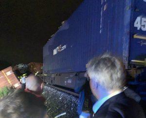 1. Premijer Plenkovic obisao mjesto sudara vlakova kod Novske