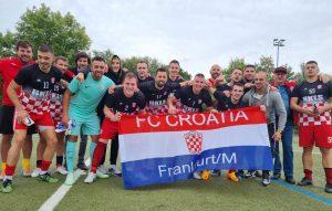 Pobjednicka momcad Croatije Frankfurt