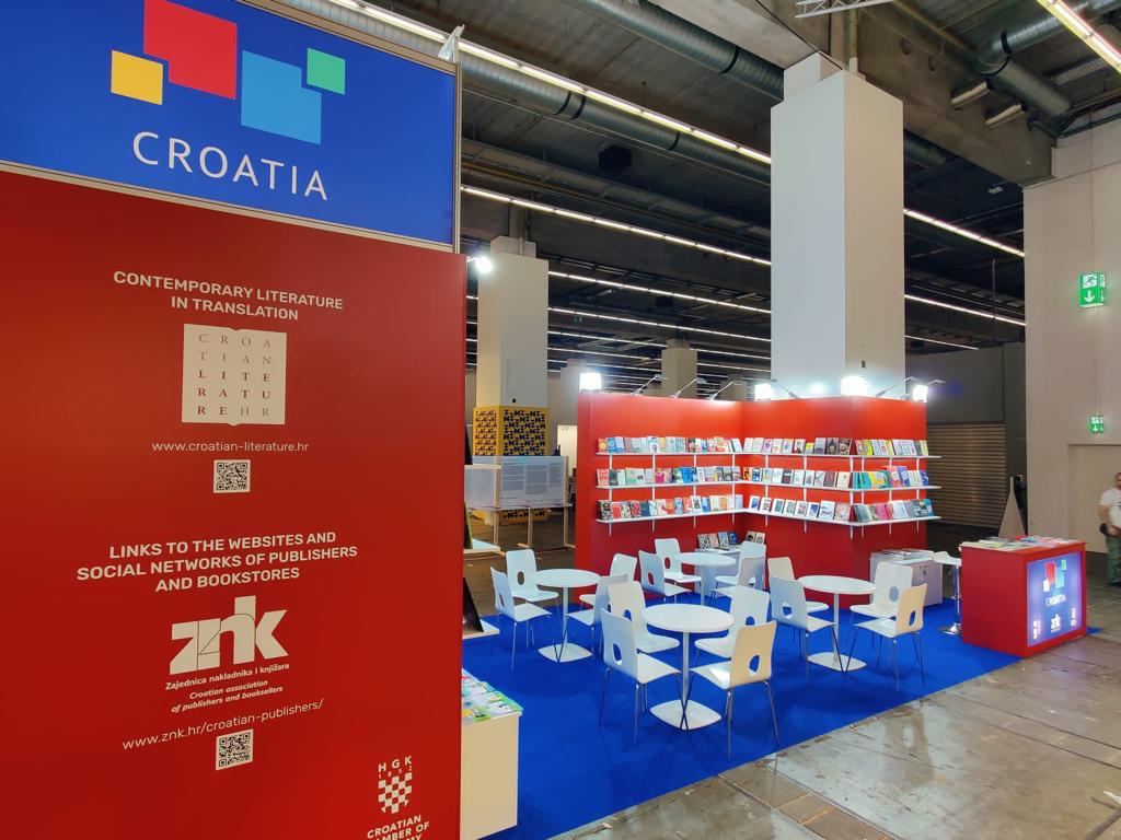 Hrvatski štand na Sajmu knjiga u Frankfurtu 