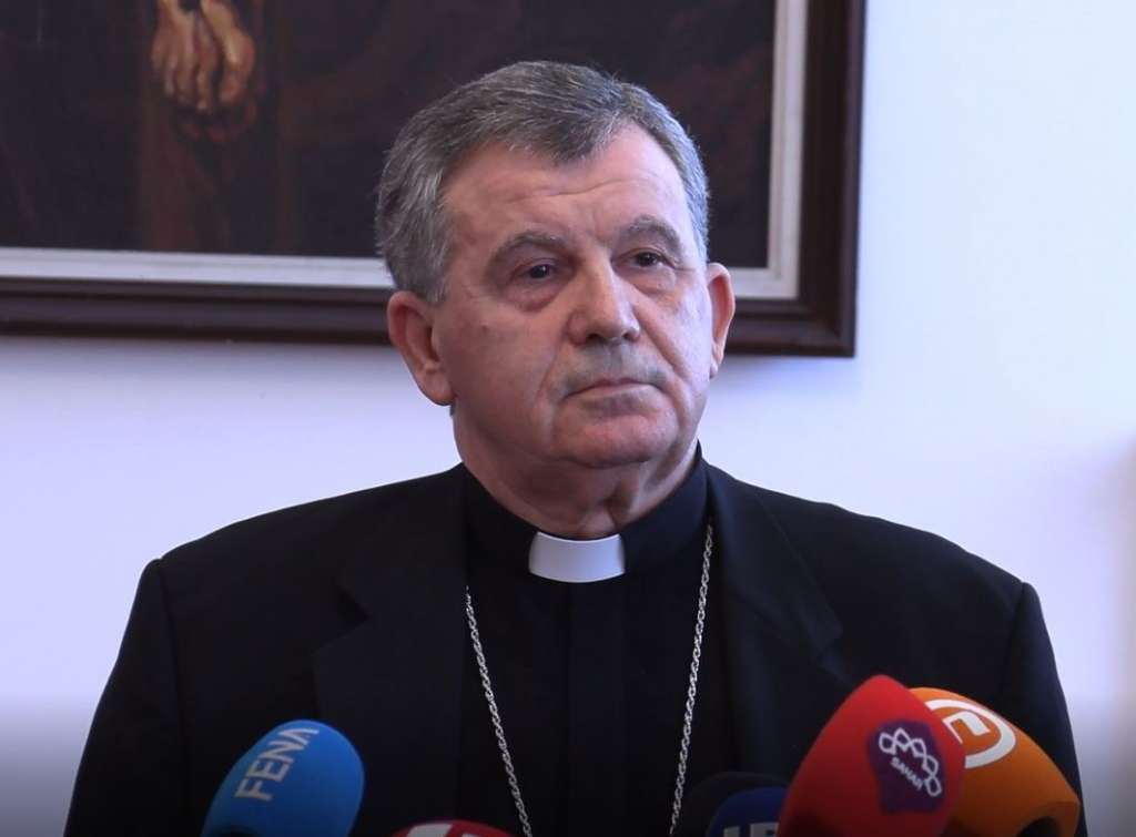 Nadbiskup metropolit vrhbosanski Tomo Vukšić / Foto: Anadolu