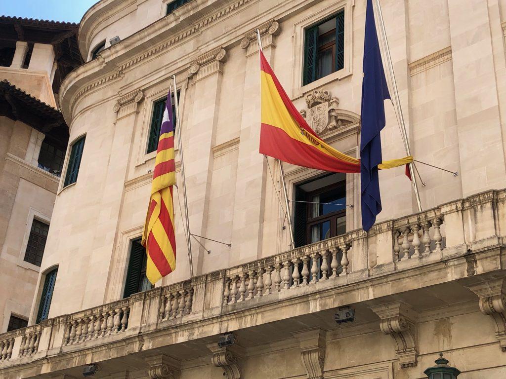 Mallorca Spanjolska zastave