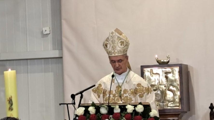 prigodom preuzimanja službe Zagrebačkog nadbiskup