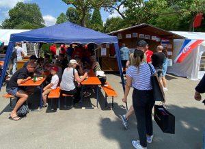 Pogled na hrvatski stand