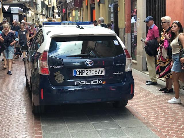 policija spanjolska - palma de mallorca