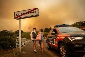 Tenerife Policija Setaci Pozar