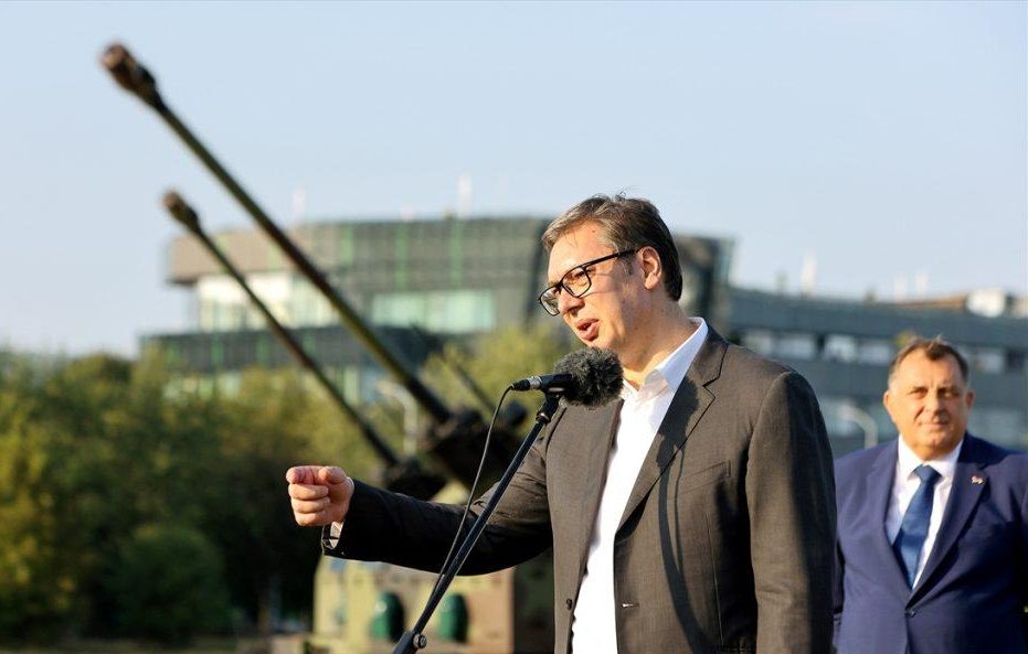 Aleksandar Vučić i Milorad Dodik (ILUSTRACIJA) / Foto: Anadolu