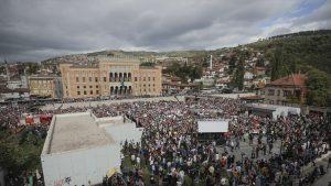 Propalestinski prosvjed u Sarajevu 3