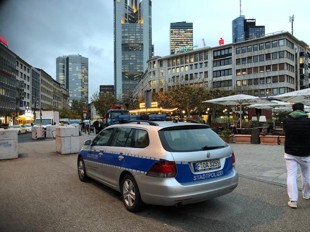 Policija na Hauptwache u Frankfurtu (ILUSTRACIJA) / Foto: Fenix (SIM)