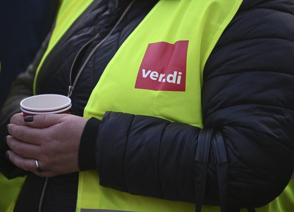 Prsluk članova sindikata Verdi / Foto: Anadolu