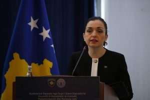PREDSJEDNICA KOSOVA: Djeca ne započinju ratove, ali najviše pate PREDSJEDNICA KOSOVA: Djeca ne započinju ratove, ali najviše pate
