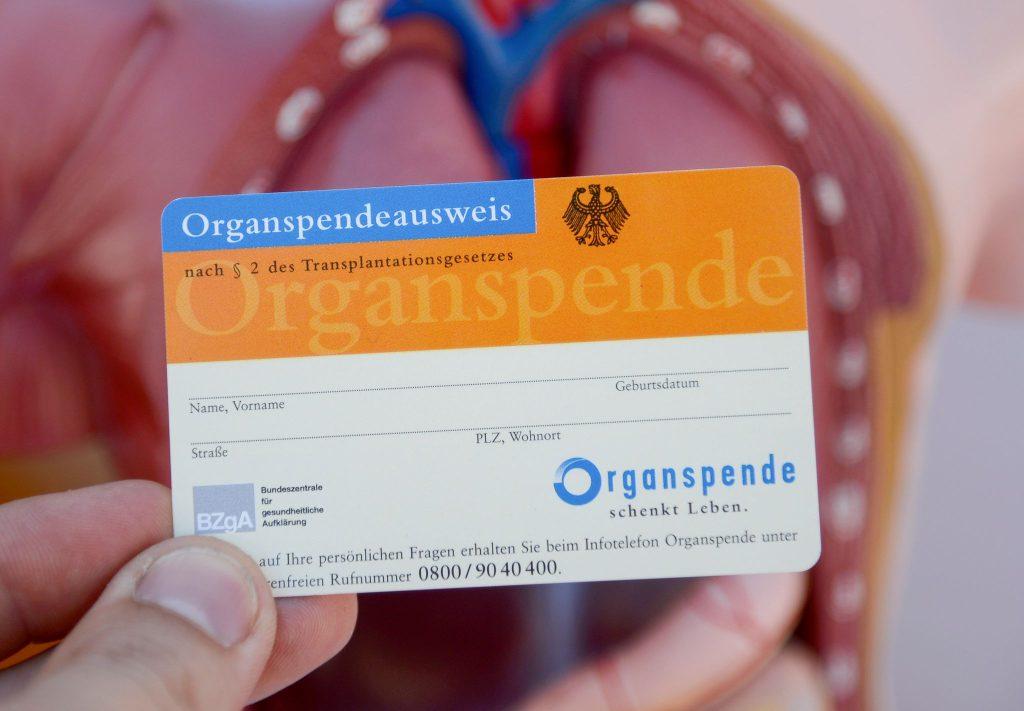 Kartica donora organa