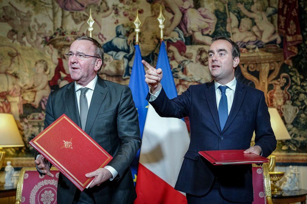 Ministar Boris Pistorius i njegov francuski kolega Sébastien Lecornu / Foto: Kay Nietfeld/dpa