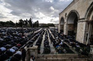 Ramazanski bajram u džamiji u Jeruzalemu / Foto: Anadolu