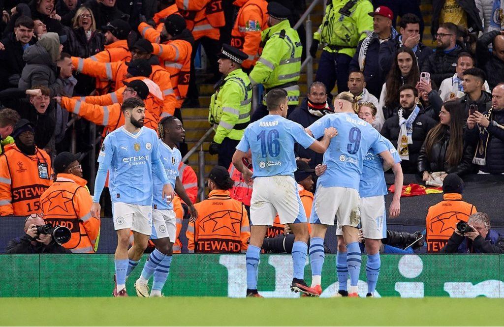 Igrači Manchester Cityja / Foto: Anadolu