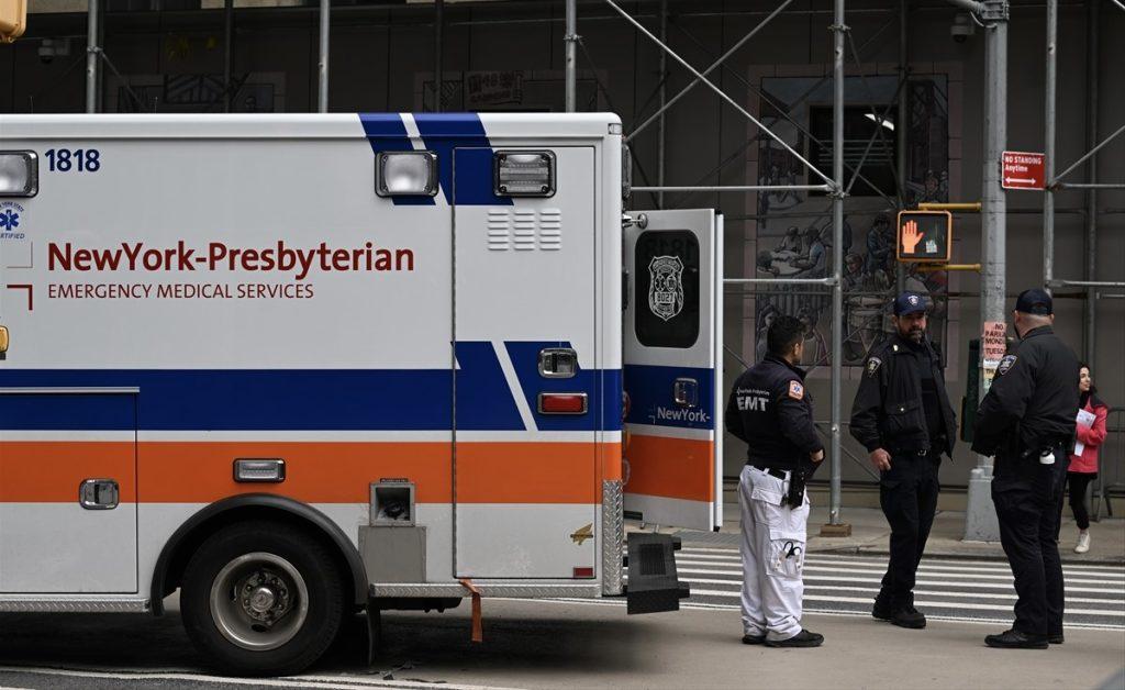 Djelatnici prve pomoći u New Yorku / Foto: Anadolu