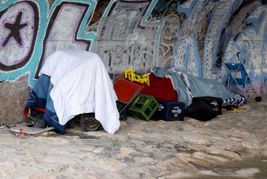 Mjesto gdje spavaju beskućnici (ilustracija) Foto: Sven Hoppe/dpa
