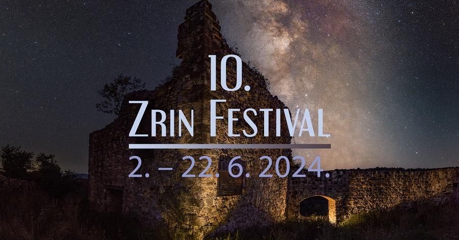 Plakat za 10. Zrin festival / Foto: Fenix (Valentina Badanjak Pintarić)