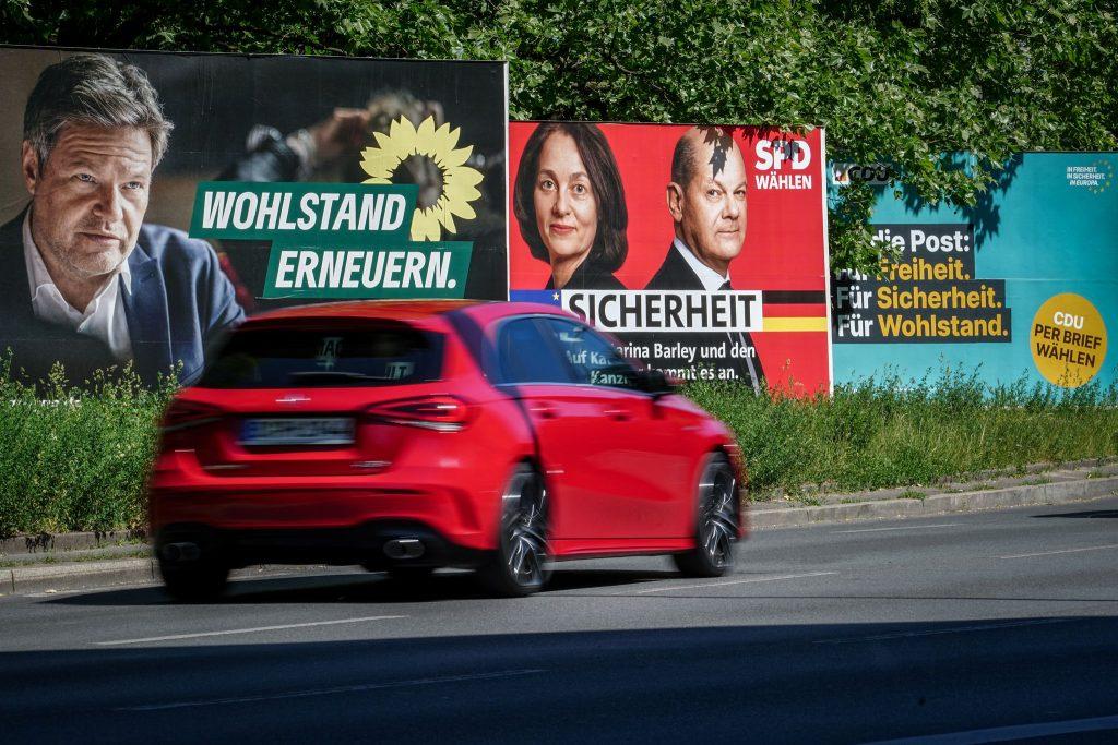 Predizborni plakati u Njemačkoj / Foto: Kay Nietfeld/dpa