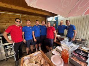 Domaćini iz Croatije Griesheim su se pobrinuli za hranu i piće / Foto: Fenix (SIM)