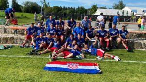 Slavlje igrača Croatije Rosenheim / Foto: Michaela Stapić