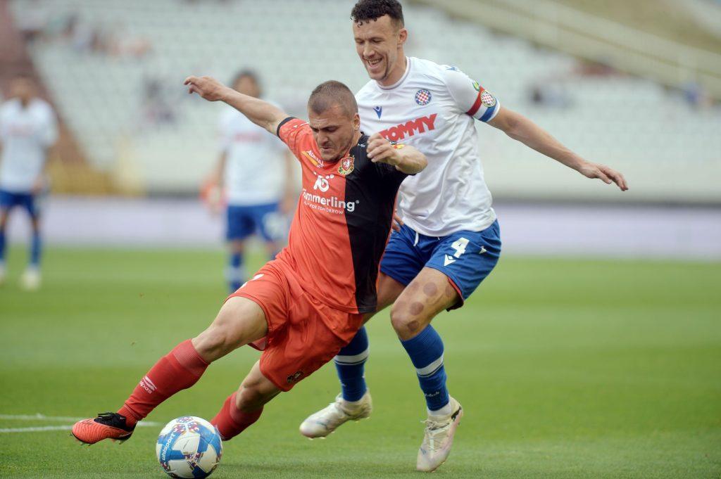 Kapetan Hajduka Ivan Perišić na utakmici Hajduka i Gorice / Foto: Hina