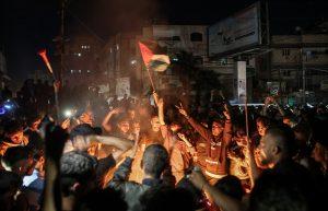 Palestinci slave prihvaćanje sporazuma o prekidu vatre / Foto: Anadolu