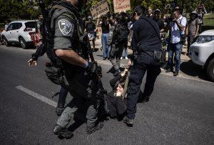 Propalestinski prosvjed ispred američkog konzulata u Jeruzalemu / Foto: Anadolu