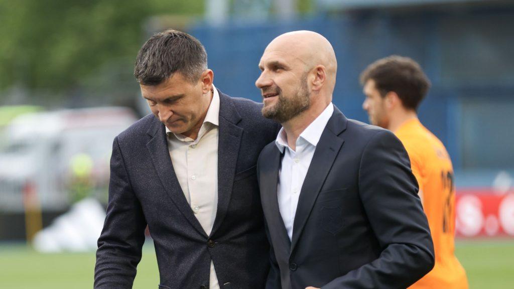 Treneri Dinama i Rijeke Sergej Jakirović i Željko Sopić / Foto: Hina