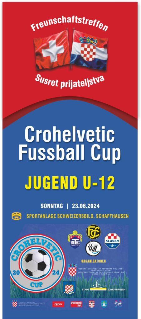 Plakat turnira prijateljstva Crohelvetic Fussball Cup / Foto: Fenix (SIM)