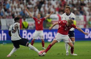 Detalj s utakmice Engleska - Danska / Foto: Anadolu